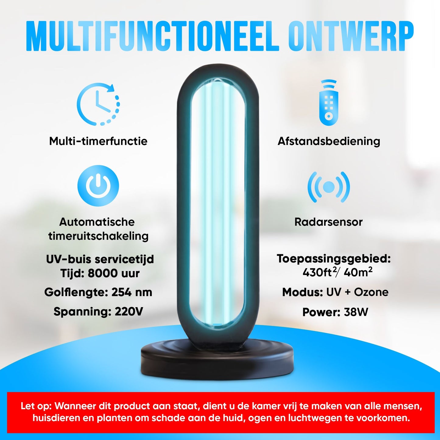 UVCleaner - voor een gezond huis
