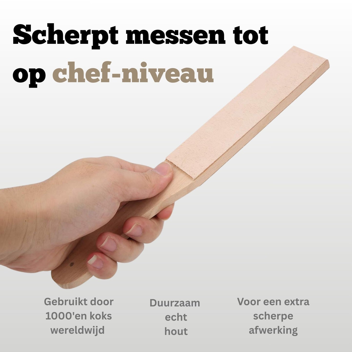 Leder Strop & Polijstblok (afwerking)