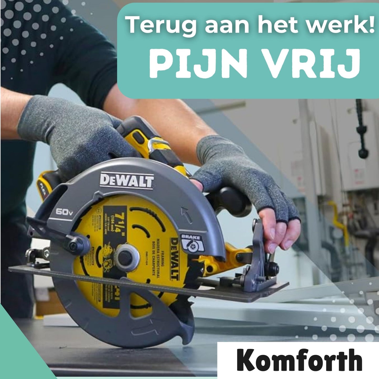 Pijnverlichtende Compressie Handschoenen