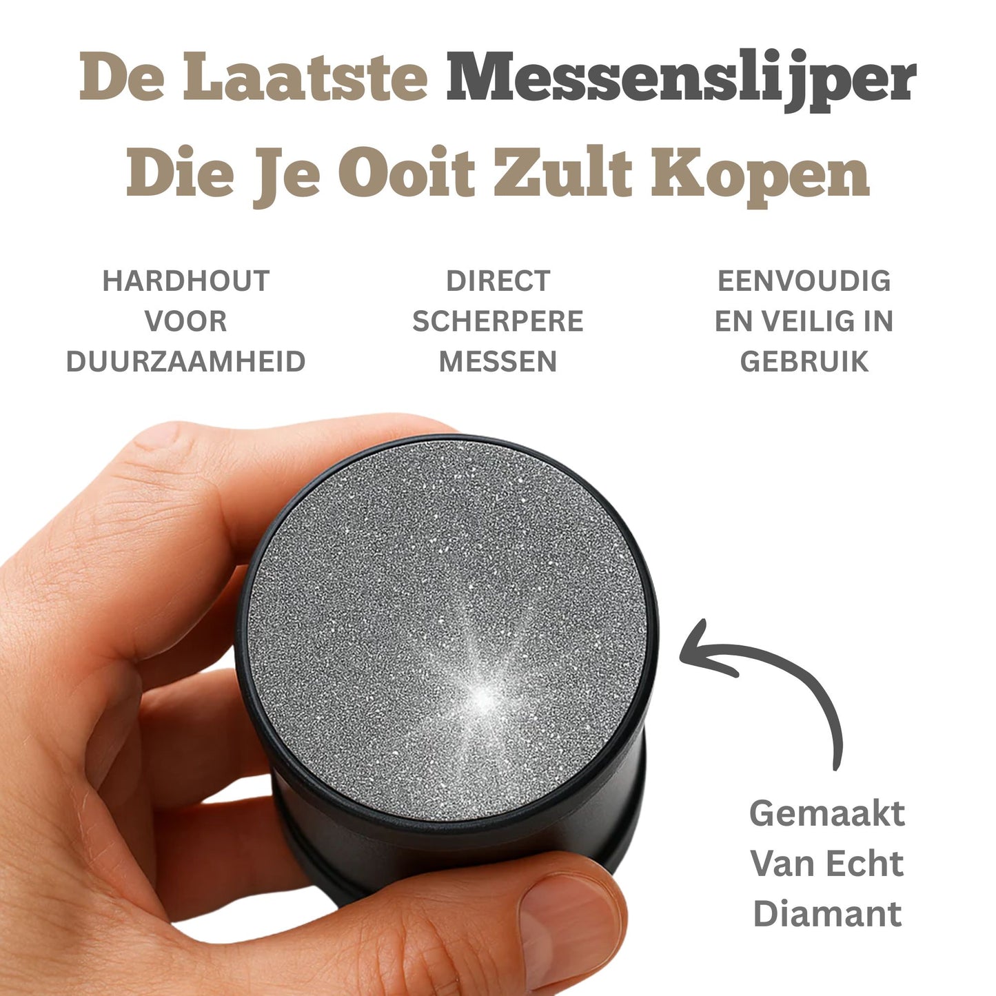 Komforth Diamant Messenslijper Set