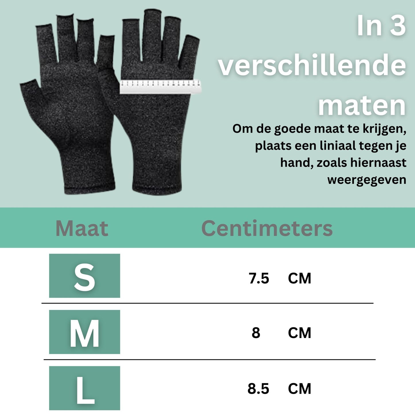Pijnverlichtende Compressie Handschoenen