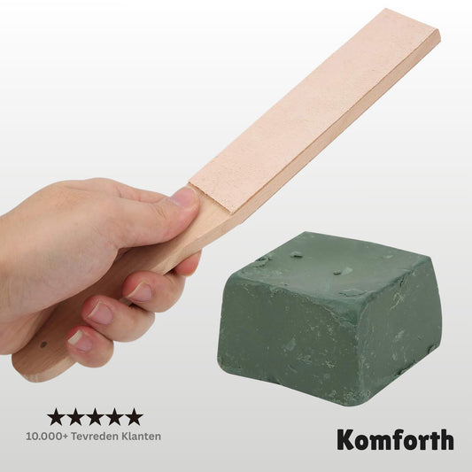 Leder Strop & Polijstblok (afwerking)