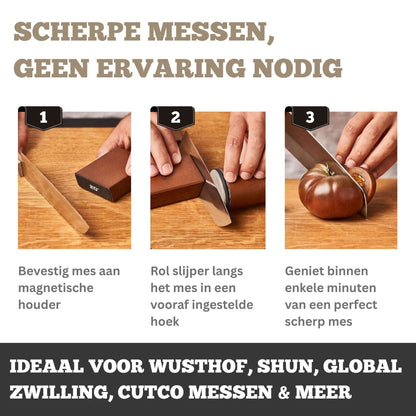 Komforth Diamant Messenslijper Set